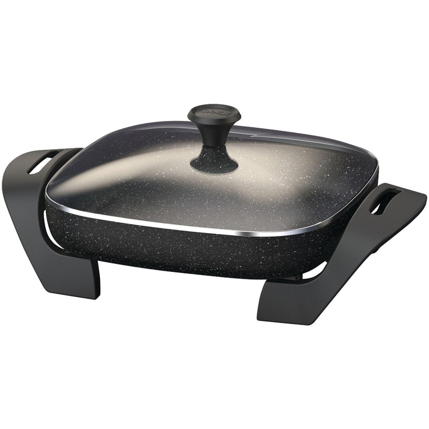 Starfrit The Rock 11-in. N.S. Deep Fry Pan with Lid