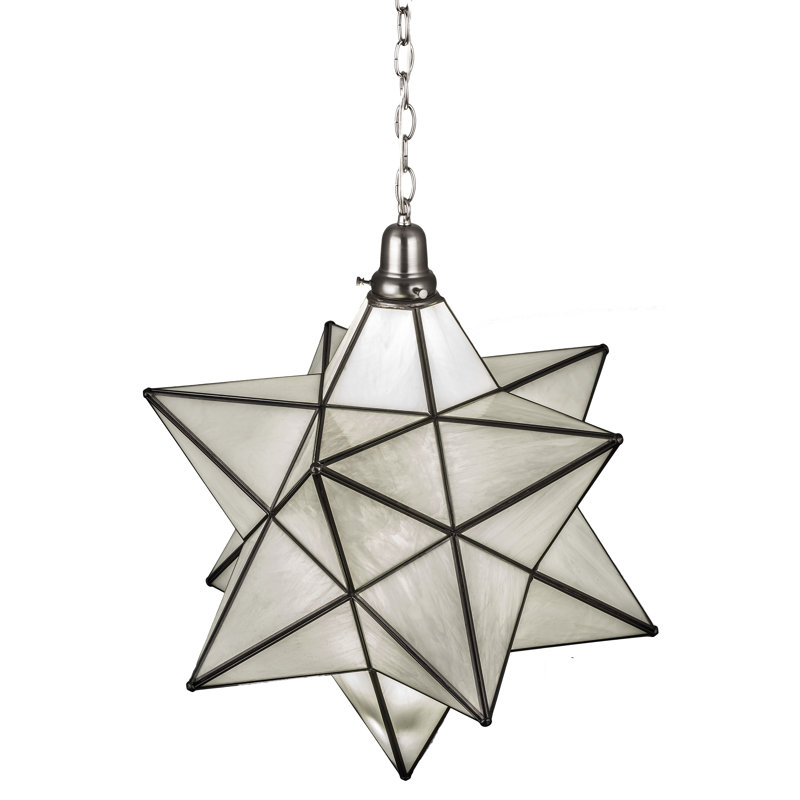 Luminaire suspendu à 1 lumière DEL Moravian