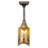 1 - Light Bronze Single Pendant