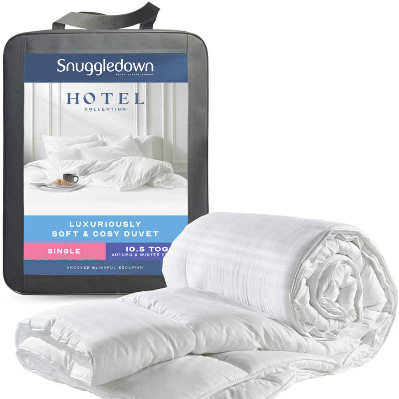 Snuggledown Luxuriously Hotel Cosy & Soft Duvet 10.5 Tog All Year round Duvet, Double