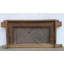 2.26 ft. H x 5 ft. W Antique Chinese Wood Privacy Screen