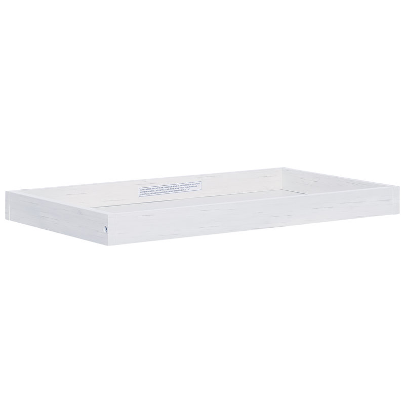 Evolur Changing Table Topper, Weathered White