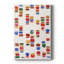 Code II - peinture sur toile tendue-865691217