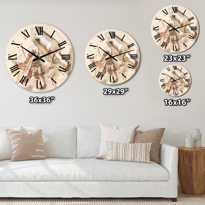 Horloge murale très grande, Surdimensionné