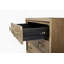 Table de chevet 3 tiroirs avec finition USB au lait