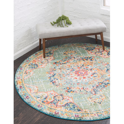 Ernst Green/Orange Rug