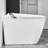 Elongated White Smart Toilet With Auto Open/Close Lid, Foot Sensor Function, 1.28 Siphonic Jet Flushing, Multiple Washing Modes, And Heated Seat For A Hygienic Bathroom-122462614