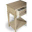 Artisans 50cm W Solid Wood Bedside Table