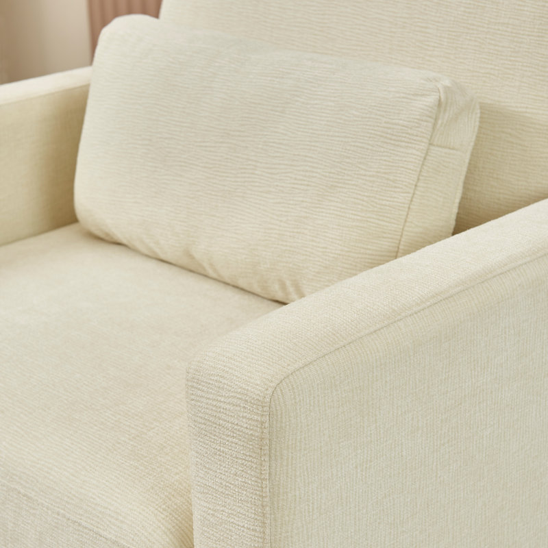 Fauteuil Chic Chenille, Chenille beige