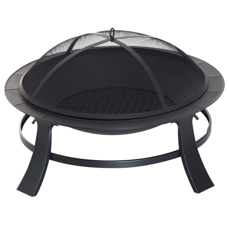 Cathryn Round Steel Smokeless Fire Pit