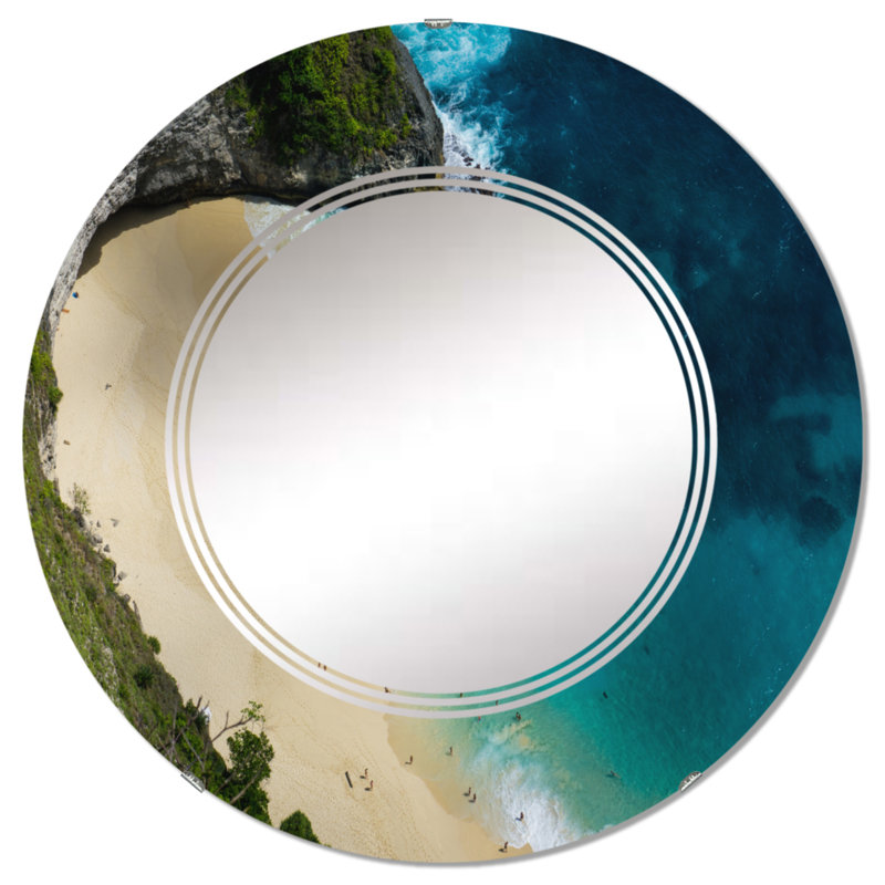 Miroir de salle de bain sans cadre, 24 po x 24 po