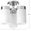 Plafonnier semi-encastré 3 lumières 11,75 po Preston-1096338210