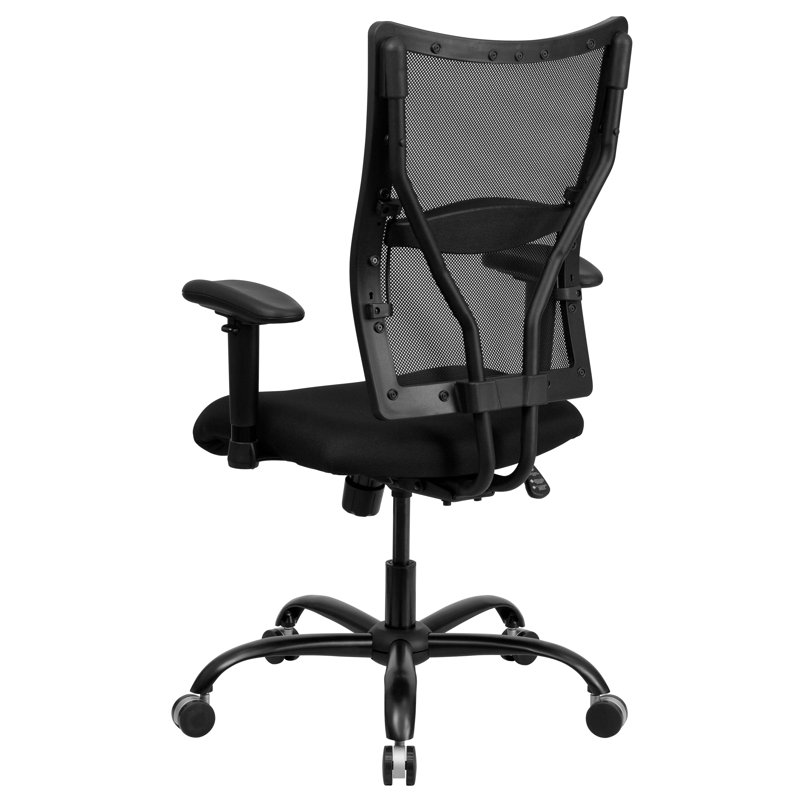Black Mesh Fabric High Back Ergonomic Executive Swivel Chair