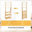 Wood 3 Freestanding Towel Stand