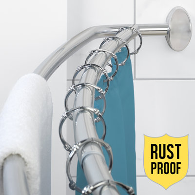 72'' Curved Shower Curtain Rod