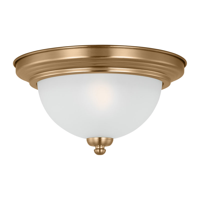 Ceiling Glass Flush Mount, Yes, Midnight Black