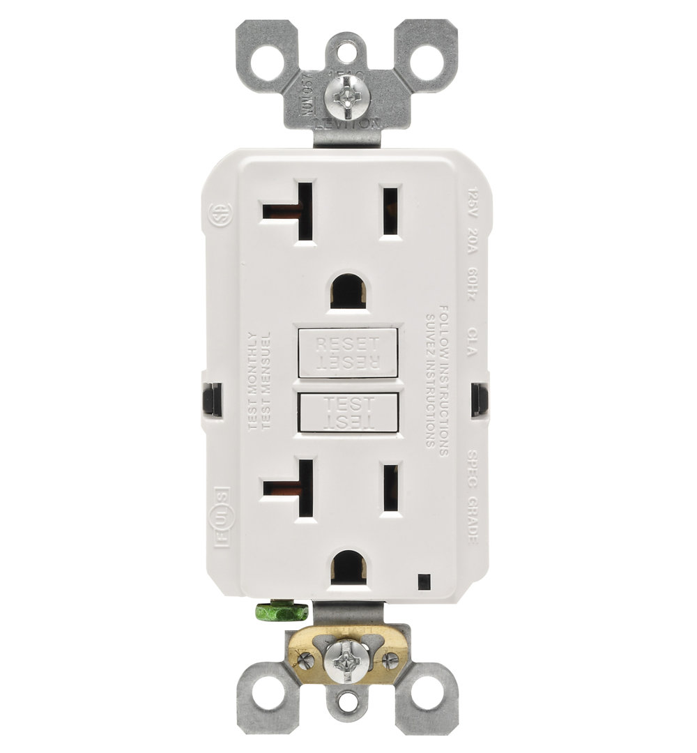 20 Tamper Resistant Decorator Outlet Leviton