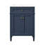 Meuble-lavabo de salle de bain de 61 cm (24 po) avec 2 portes et tiroir pivotant-527357080-527357081