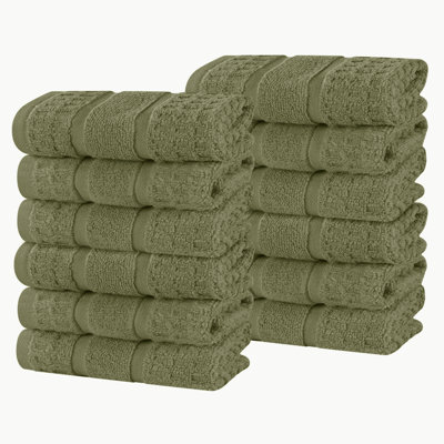 Camiren Waffle Cotton Washcloth Set