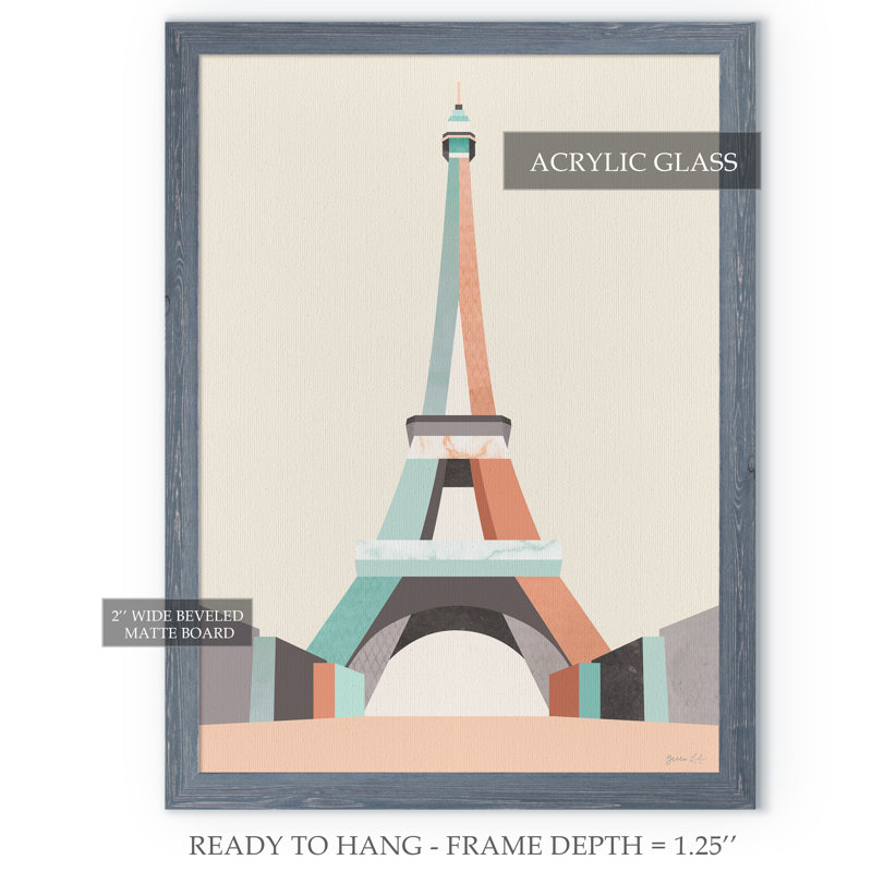 « graphicing architecture ii » par paul cezanne-image-cadre de dessin, Cadre de toile gris, H 24 po x l 18 po x P 1,25 po