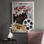 «Movie Night II», toile encadrée de qualité supérieure - prête à être accrochée-262155201-262155203