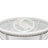 Monaco - Oval Coffee Table - No Insert - Blanc Finish