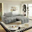 Canapé confortable en tissu 4 places-166927660