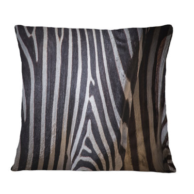 Animal Print Throw Pillow