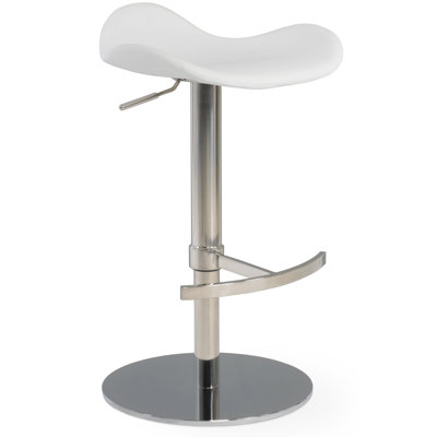 Falcon Piston Adjustable Height Swivel Bar Stool