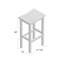 Tabouret de bar 30 po Bushnell-27764962
