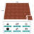  Sorbus Waterproof Wood Grain Foam Floor Tiles, 30 Tiles, 120 Sq Ft, Interlocking, Mahogany-121487462