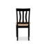 Ensemble de table de salle à manger 6 pièces moderne comprenant une table rectangulaire en bois avec feuille papillon et 4 chaises de salle à manger en similicuir avec banc, noir-1883736253-1883736240