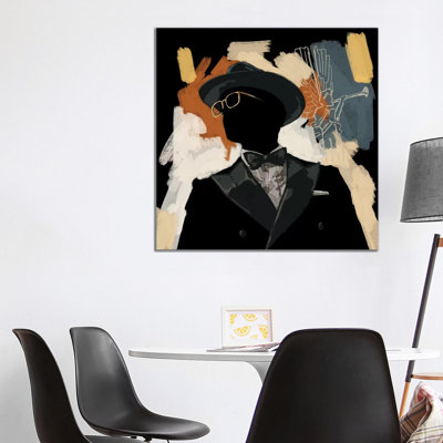 Operatic Black - Painting on Canvas