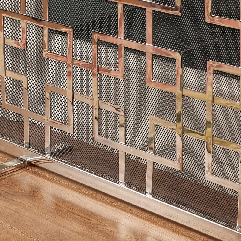 Iron Fireplace Screen