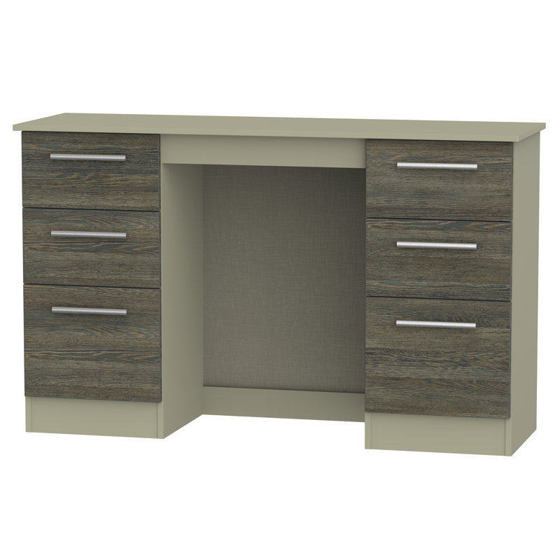 Fully Assembled Lyman Dressing Table, Panga/Mushroom