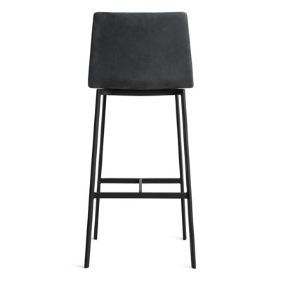 Between Us Upholstered Stool with Metal Frame