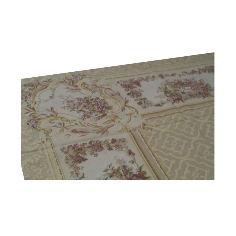 Aubusson Renaissance Wool Oriental Area Rug