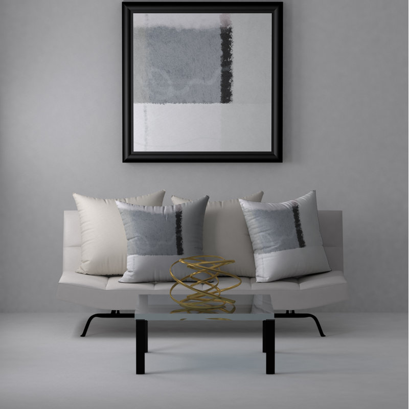 Reversible Throw Pillow, 24" x 24"