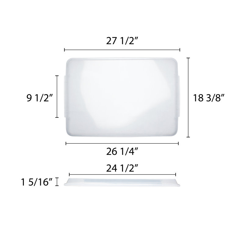 Thunder Group Inc. Plastic Cover, 26" W
