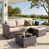 Brown Rattan Beige