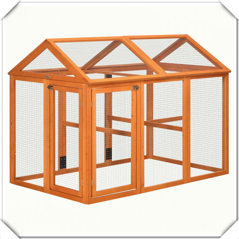 Conception de poulailler en bois