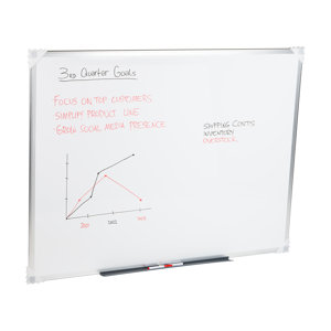 Wall Mounted Whiteboard, 36" x 48"