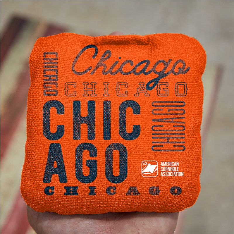 Sac de football Chicago Chicago Vintage Gameday Synergy Pro, Orange