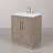 Georgetta 30'' Single Bathroom Vanity with Marble Top-59075765