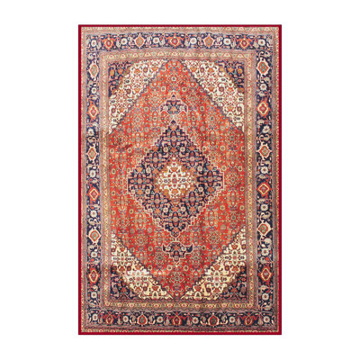 Tapis décoratif brun oriental Ashtyn