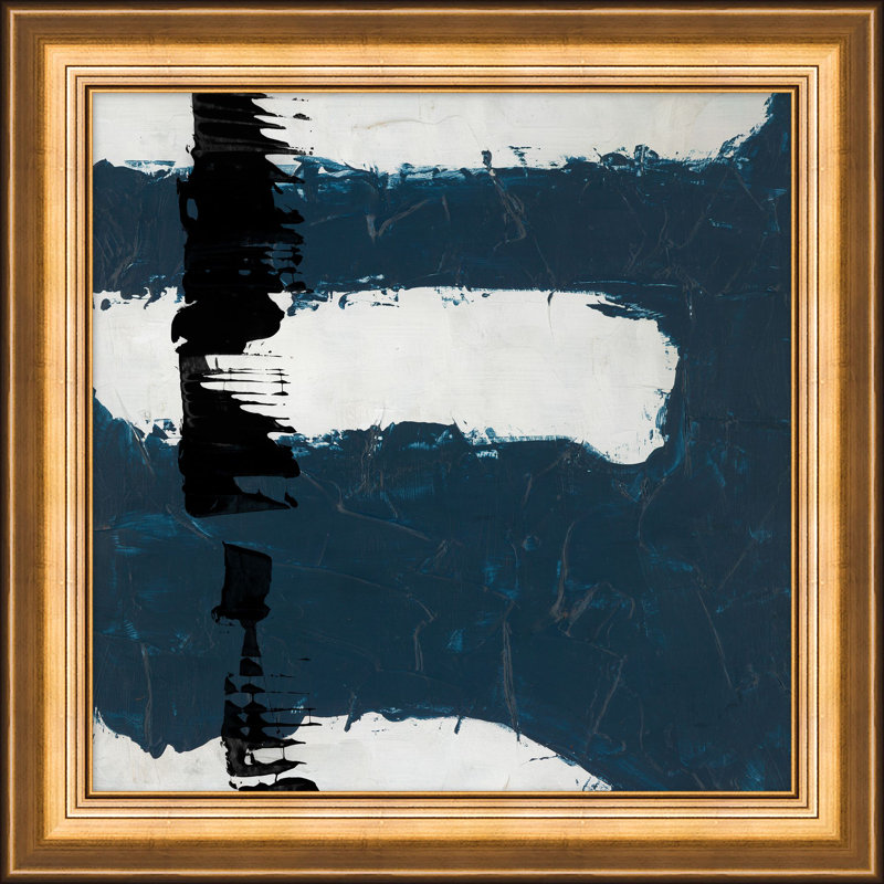Black And Blue 5 Painting by Thom Filicia