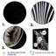 Striking Zebra Patterns IV - Zèbre, art mural-725773026