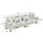 97"Teddy Velvet Sofa-949329491