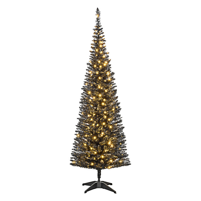 Arbre de Noël artificiel, 4.9', Illuminée