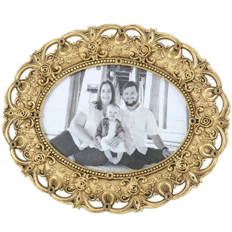 Cottage Rose Photo Frame